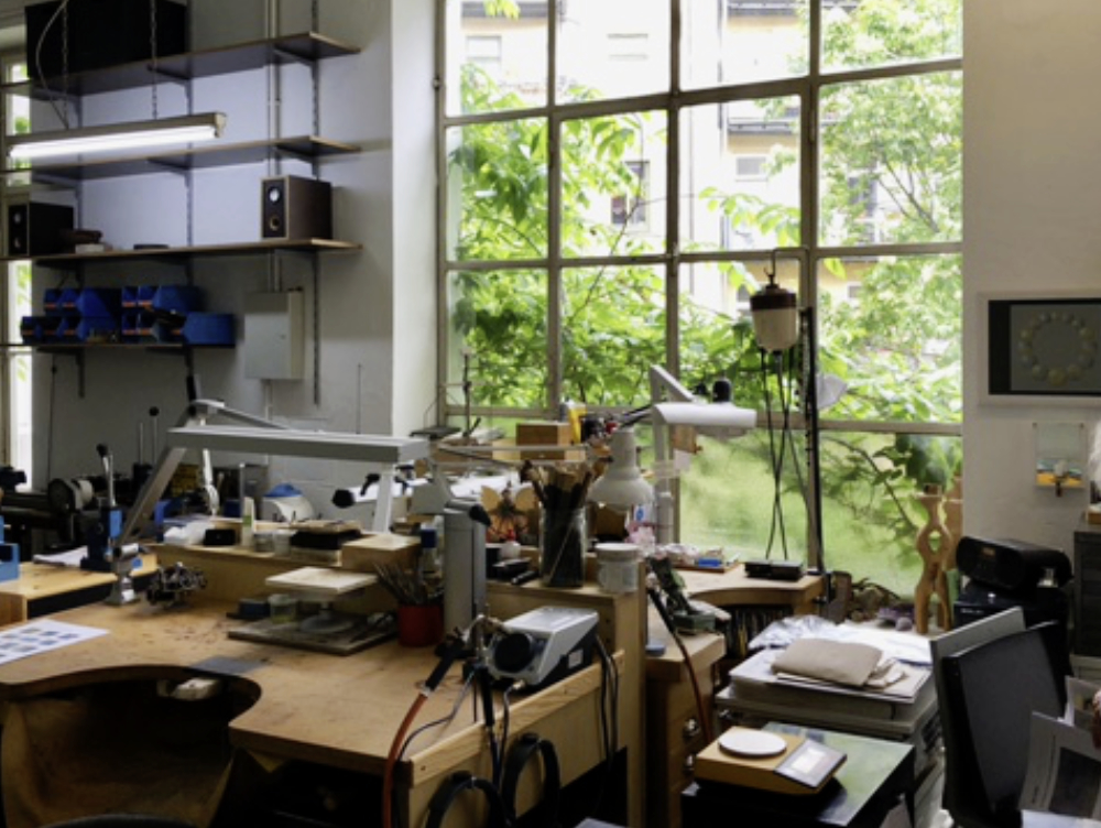 Werkstatt Beate Frick, Foto: J. Herder